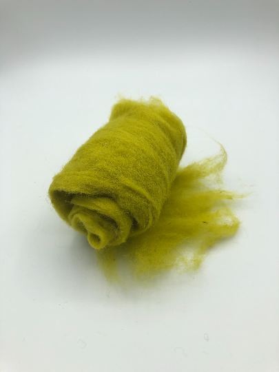 Carded Wool Batts, 25g