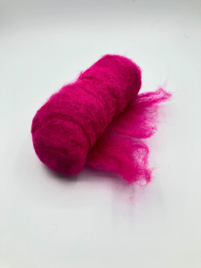 Carded Wool Batts, 25g