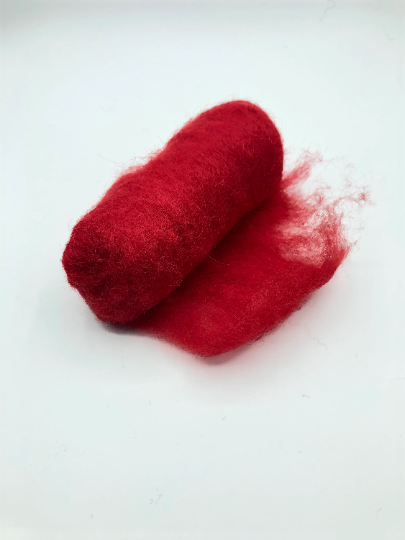 Carded Wool Batts, 25g