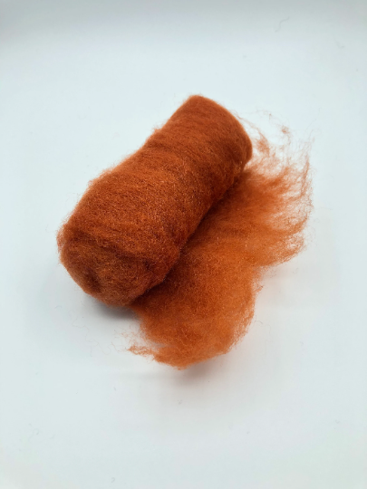 Carded Wool Batts, 25g